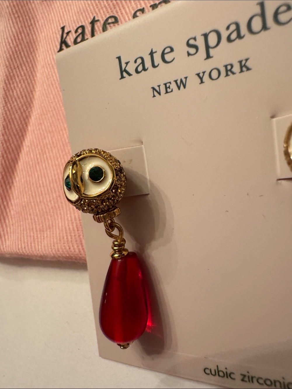 Kate Spade - Night Bird Drop Earrings - Picture 4 of 5